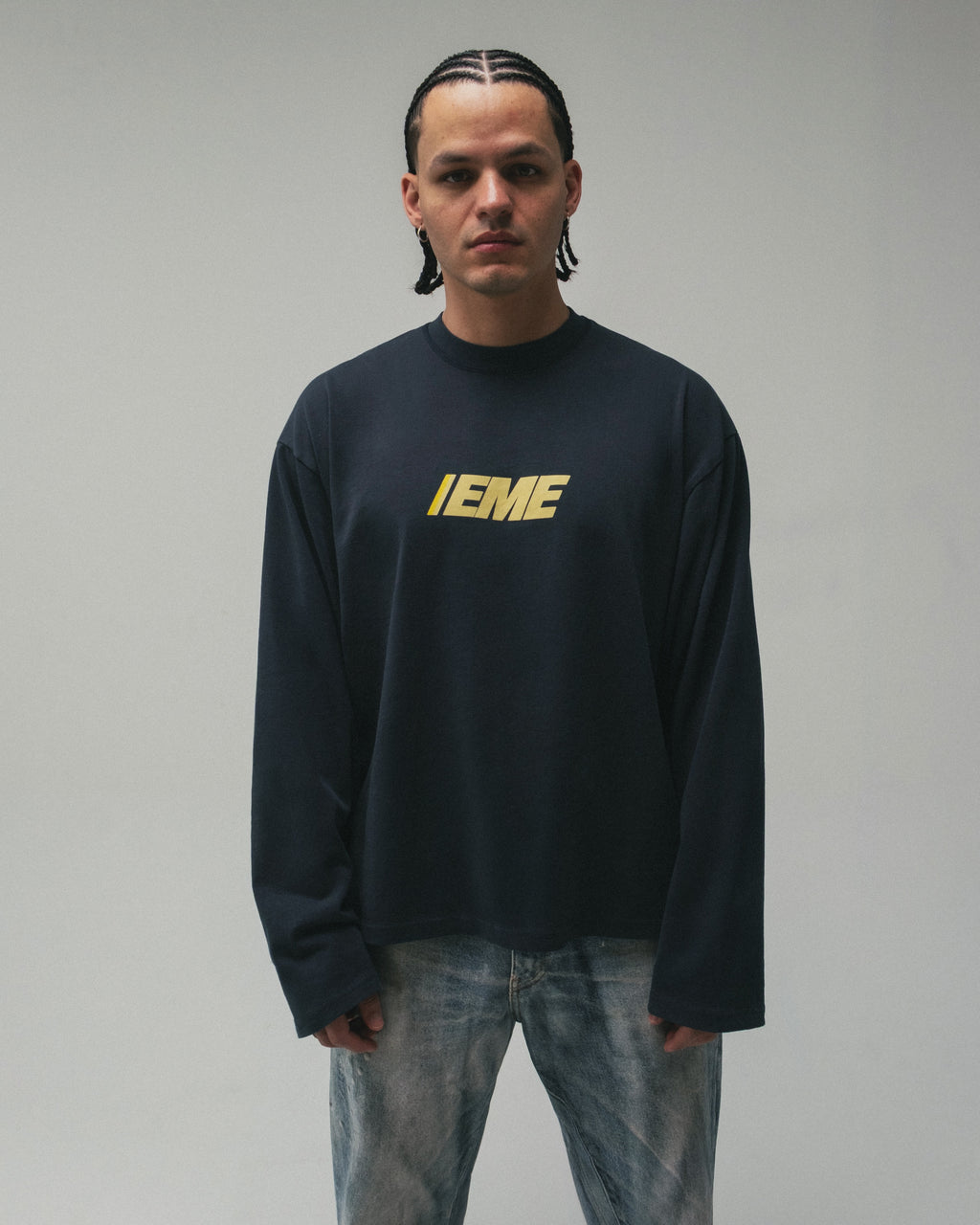 Thrill Navy Long Sleeve