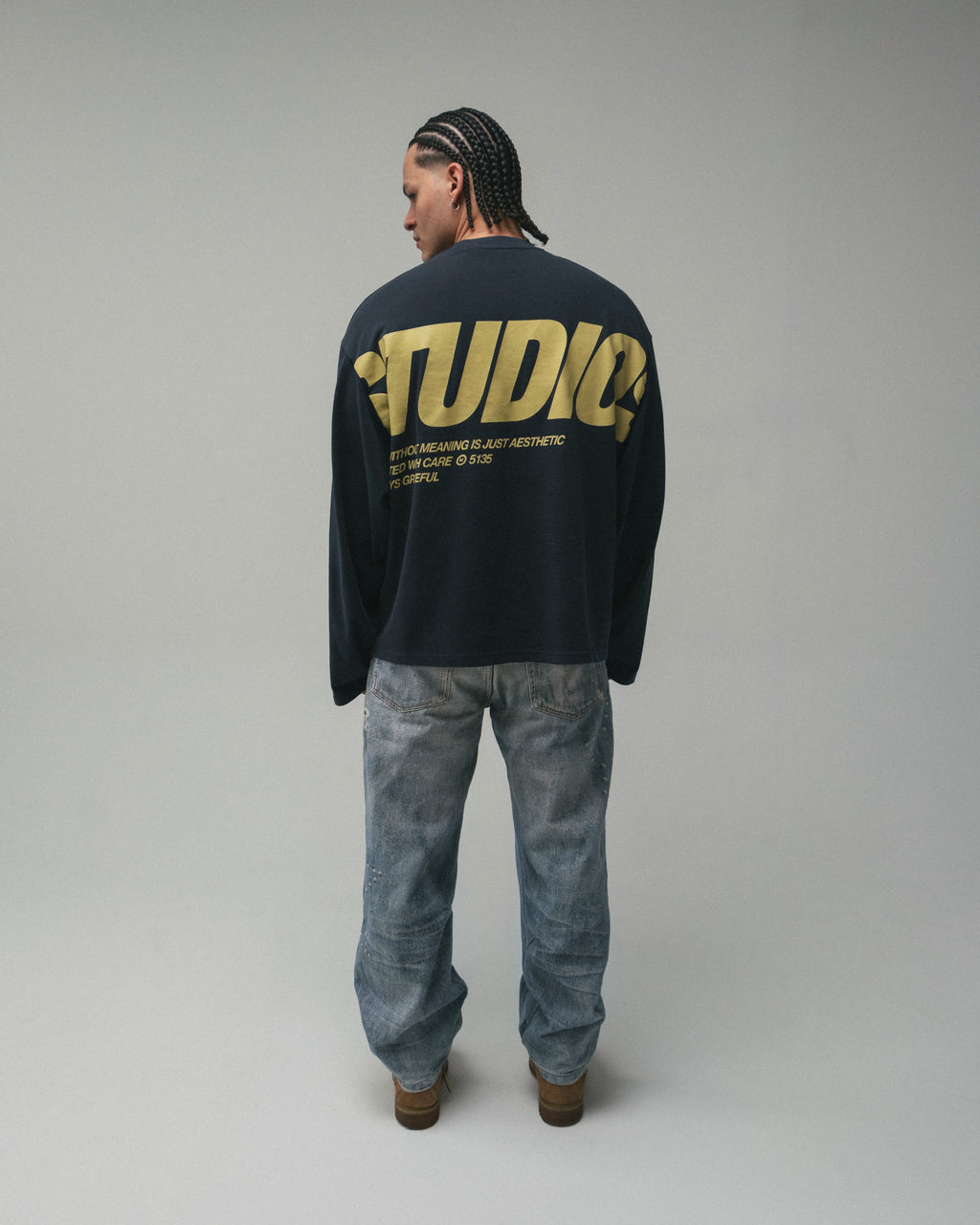 Thrill Navy Long Sleeve