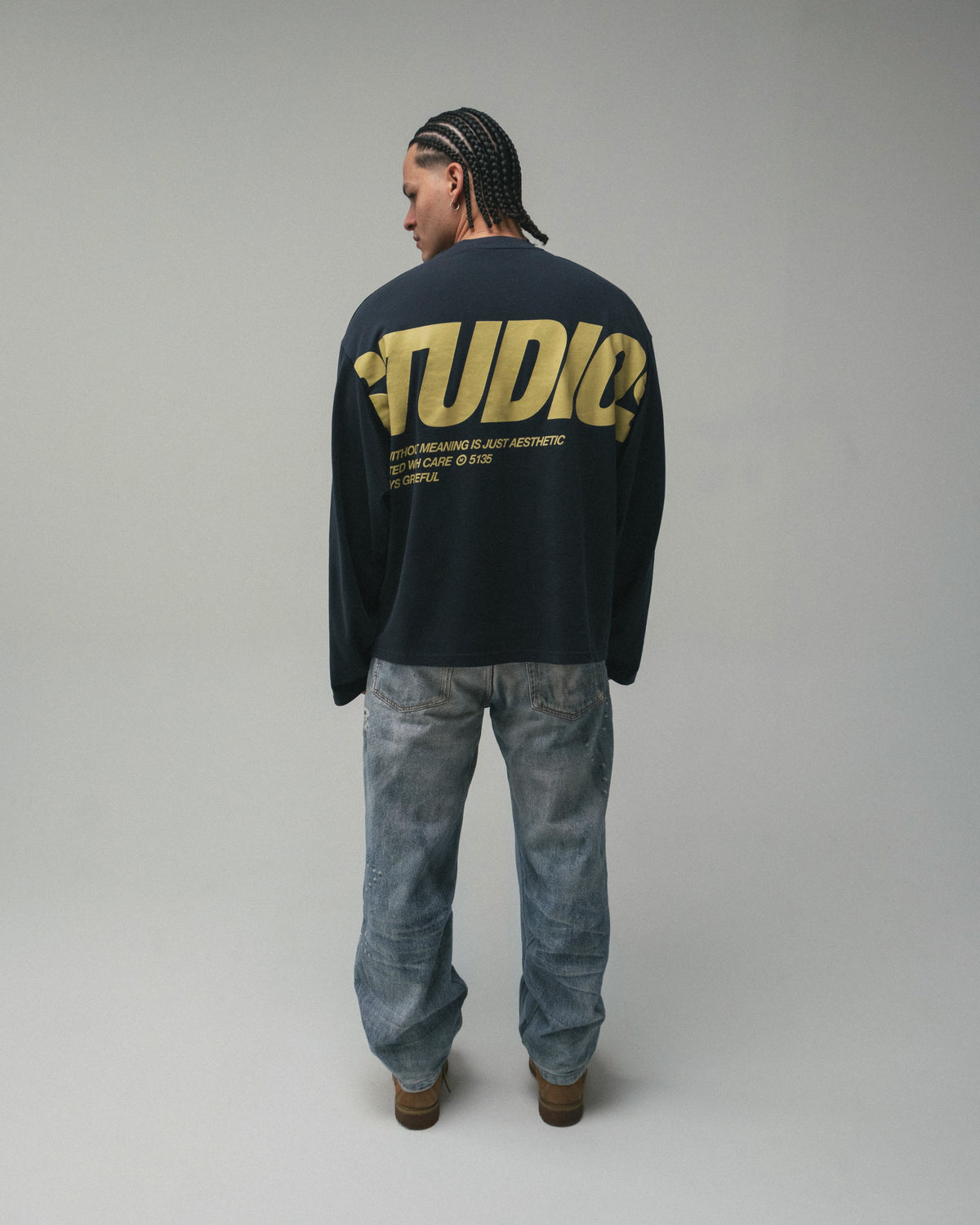 Thrill Navy Long Sleeve