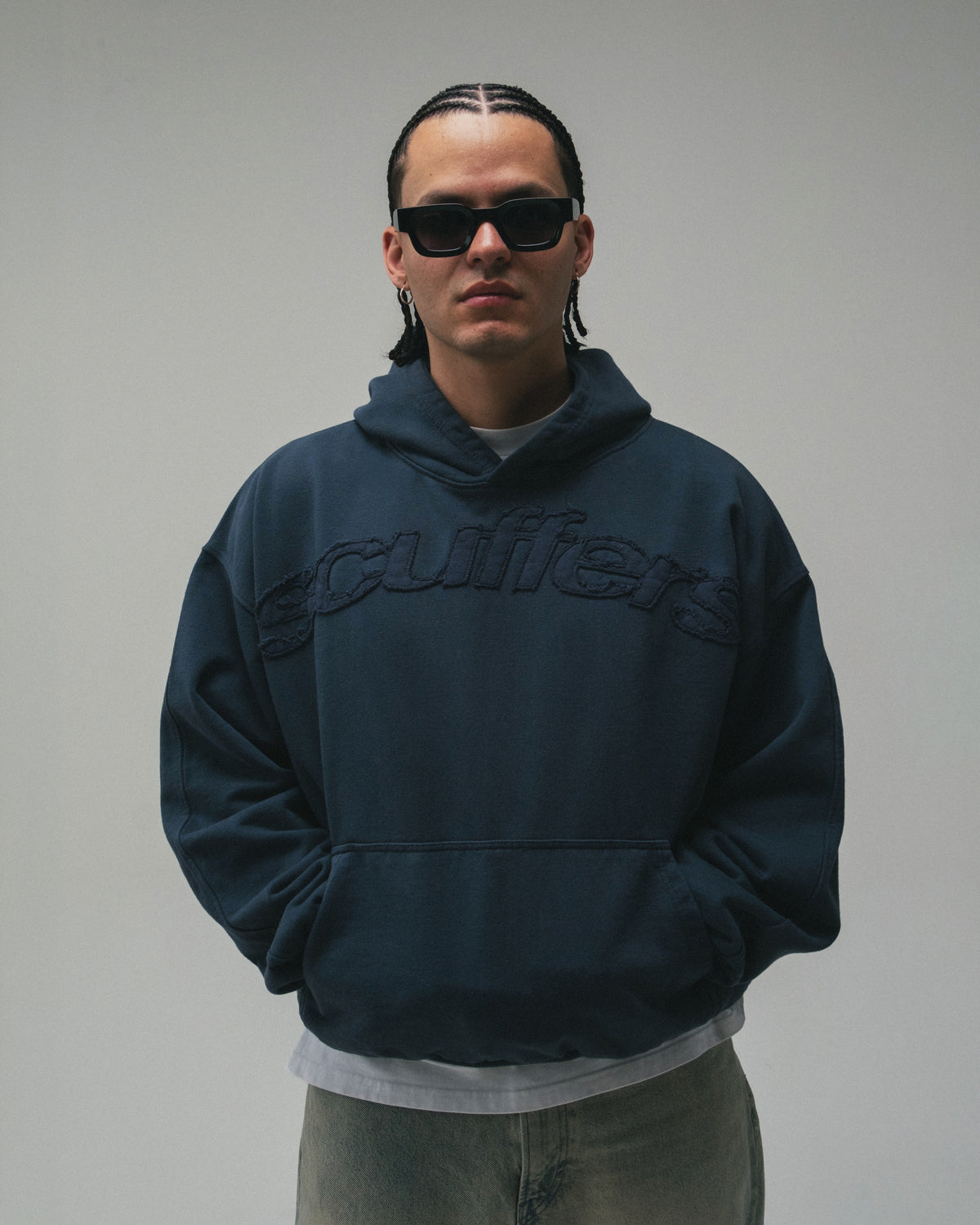 Raw Blue Hoodie