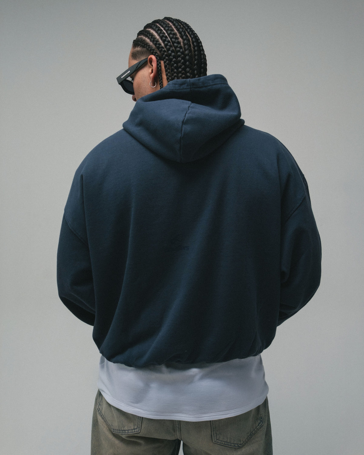 Raw Blue Hoodie