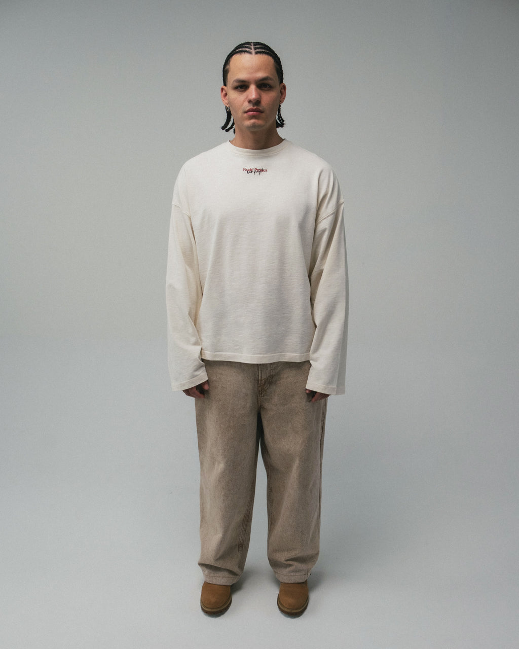 Ego Long-Sleeve Tee Marshmallow