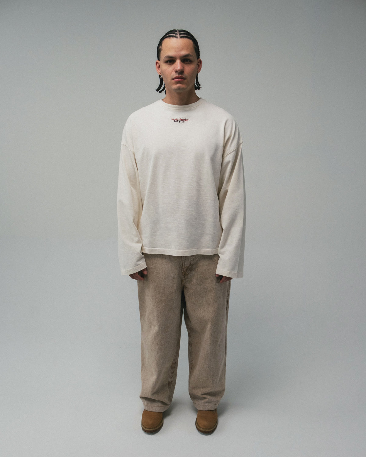 Ego Long-Sleeve Tee Marshmallow