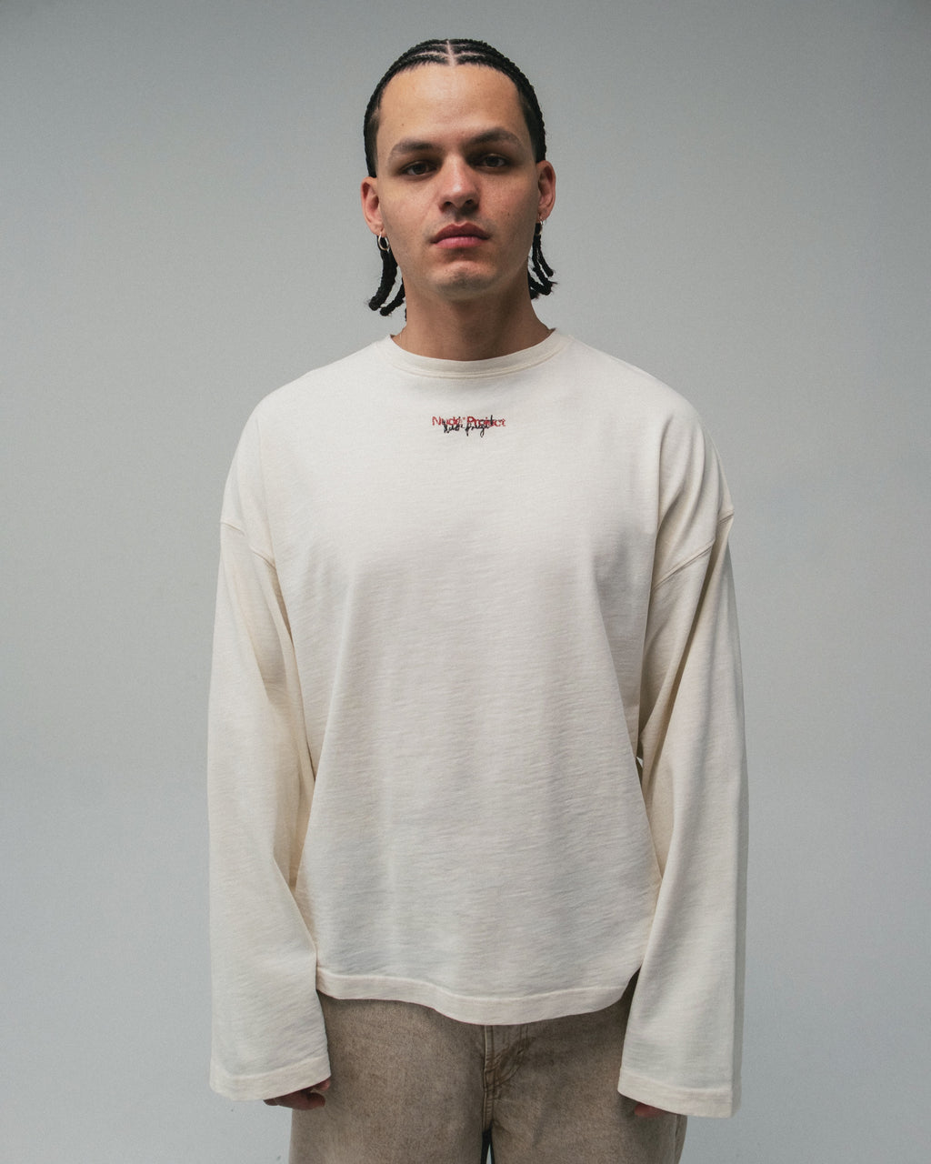 Ego Long-Sleeve Tee Marshmallow