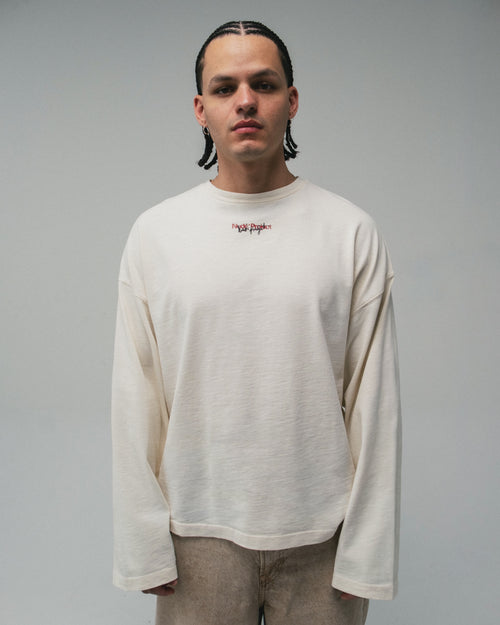 Ego Long-Sleeve Tee Marshmallow