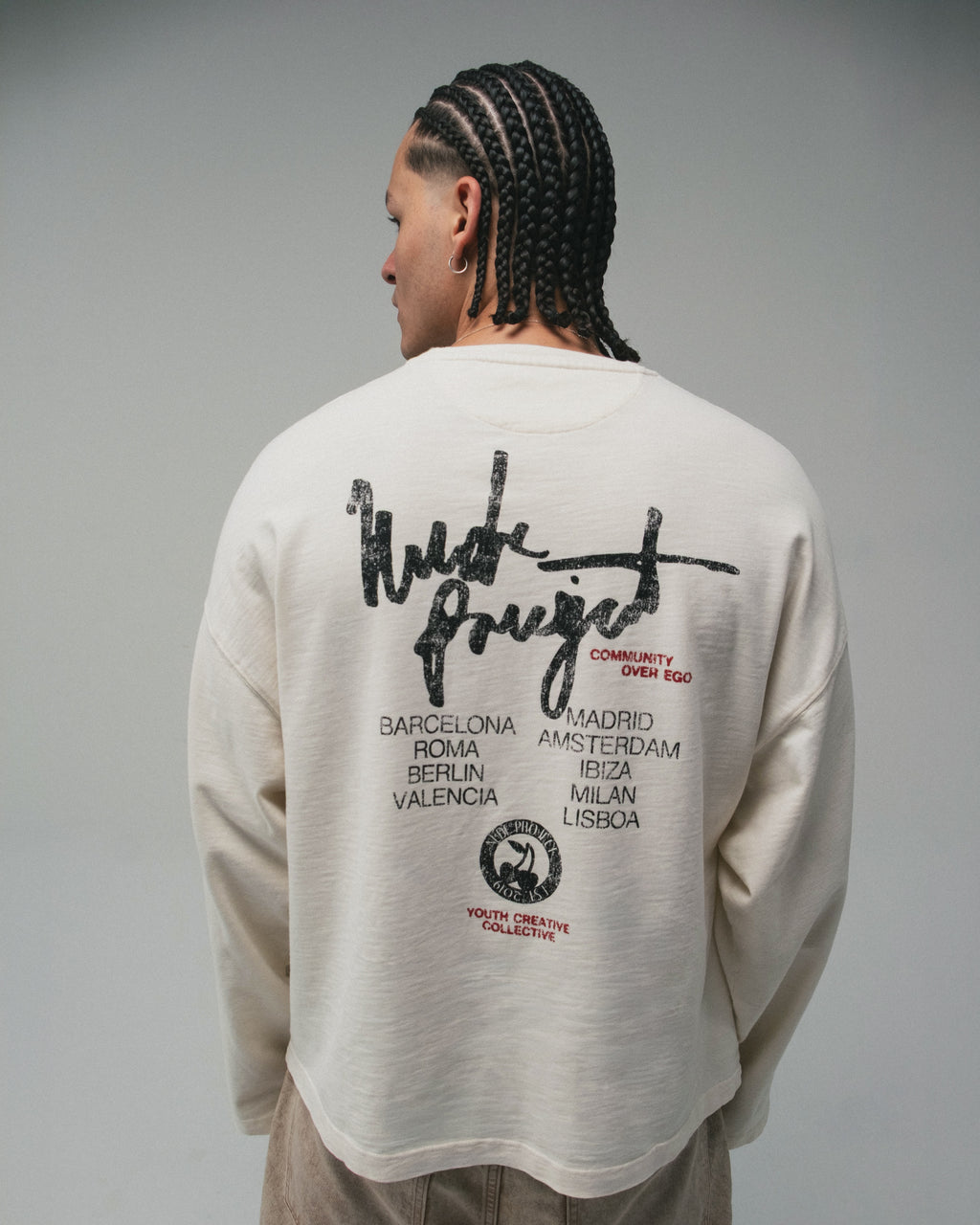Ego Long-Sleeve Tee Marshmallow