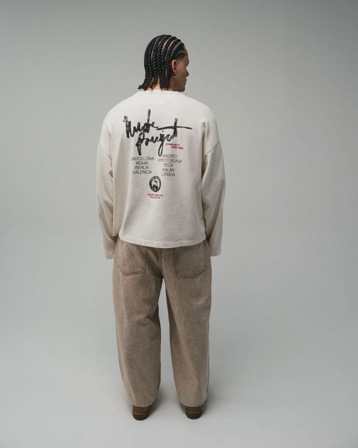 Ego Long-Sleeve Tee Marshmallow